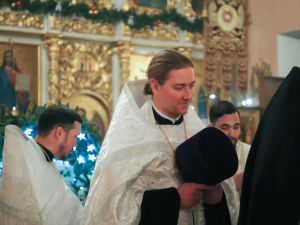 Фото: Рождество на территории Преображенского собора