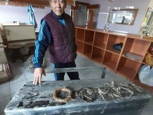 Школьная парта Дмитрия Коркина стала музейным экспонатом