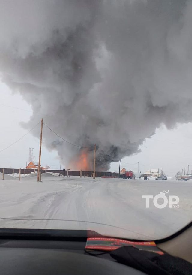 В Борогонцах в пожаре пострадали двое человек