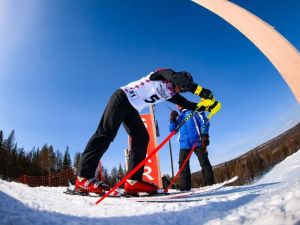 Участники зимней спартакиады Якутии впервые выступили в горнолыжном спорте