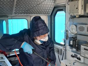  В ЖДЯ продолжаются мероприятия по профилактике коронавируса 