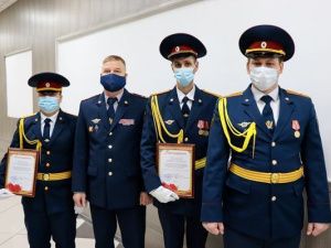 В отделе по конвоированию проведено торжественное мероприятие 