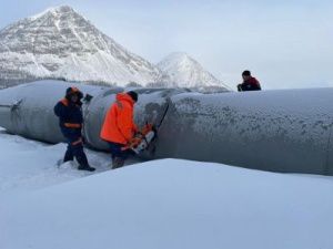 В Якутии начался вывоз фрагментов второй ступени ракеты-носителя "Союз-2"