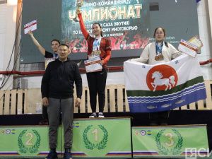 Евгения Адамова стала четырёхкратной чемпионкой Якутии по национальному многоборью