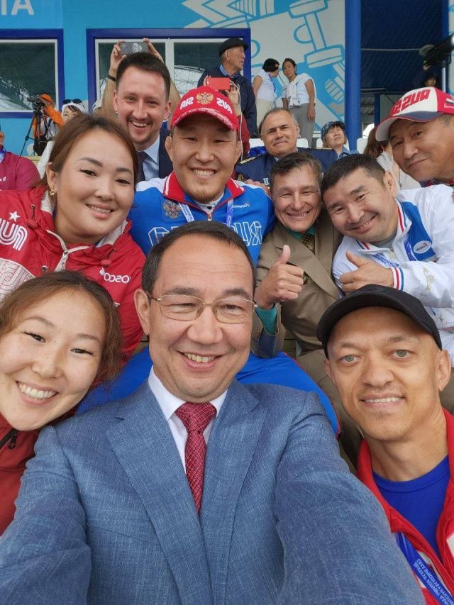 Айсен Николаев встретился с участниками Спартакиады по адаптивным видам спорта