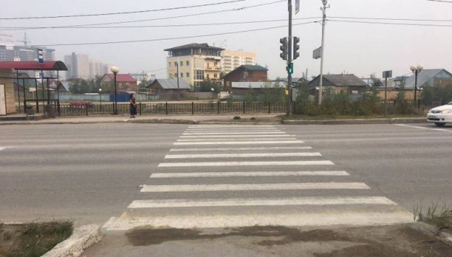 ГАИ Якутска ищет водителя, сбившего пешехода