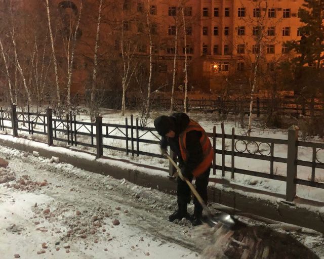 В Якутии в октябре температура была ровной