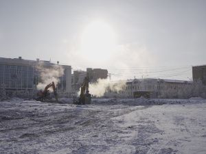 Благоустройство площади Ленина в Якутске завершится в октябре