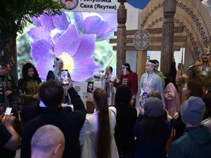 Фоторепортаж. Открытие экспозиции Якутии на международной выставке-форуме «Россия»