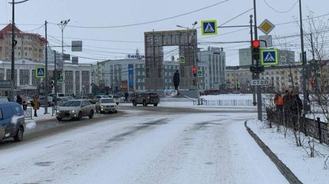 В Якутске водитель сбил 69-летнюю пенсионерку на пешеходном переходе