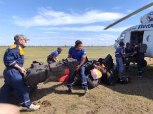 Спасатели вылетели в Оймяконский улус: Подтоплению подверглись два населенных пункта