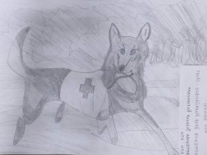 Наши юные художники посвятили свои работы великой Победе