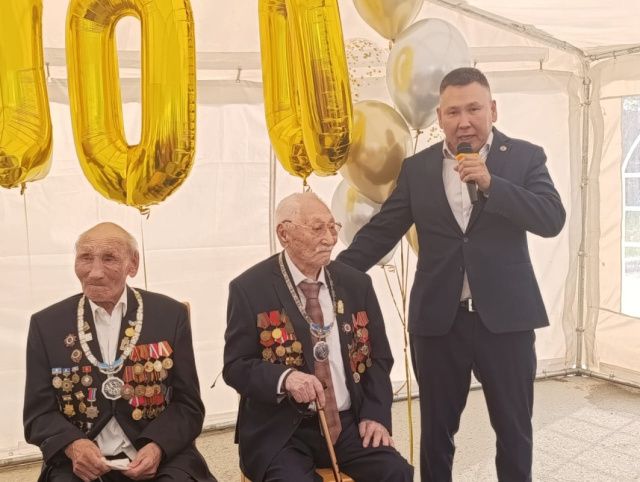 Участник Великой Отечественной войны Мартын Григорьев отметил 100-летний юбилей