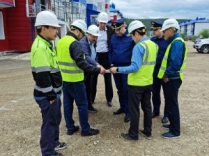 Прокурор Республики Саха (Якутия) Максим Попов провёл осмотр строящихся объектов в Алданском районе