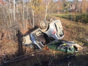 На Покровском тракте при столкновении двух автомобилей пострадали три человека
