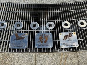 С фонтана убрали ограждения