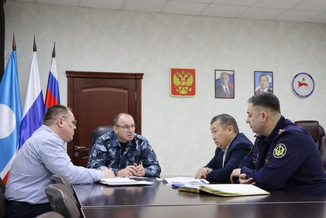 Состоялась рабочая встреча начальника УФСИН Василия Седрисева с первым заместителем Председателя Правительства Республики Саха (Якутия) Дмитрием Садовниковым
