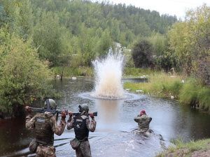 Боец отряда специального назначения «Белый медведь» удостоен правом  ношения оливкового берета
