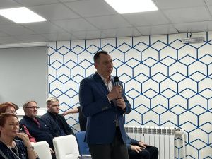 В Якутске школьники встретились с космонавтом, Героем России Андреем Борисенко