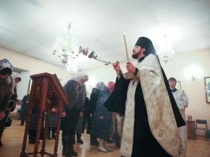 Фото: Рождество на территории Преображенского собора