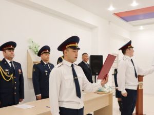 В День Республики Саха (Якутия) молодые сотрудники УФСИН приняли Присягу