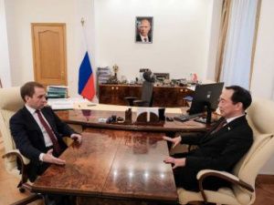 Встреча главы Якутии с министром природных ресурсов РФ