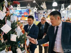 Дмитрий Садовников и руководители курируемых ведомств приняли участие в «Елке добра»