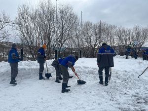 В Якутии газовики помогли в борьбе со снежной стихией