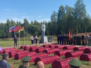 В Зубцове Тверской области почтили память воинов-освободителей города