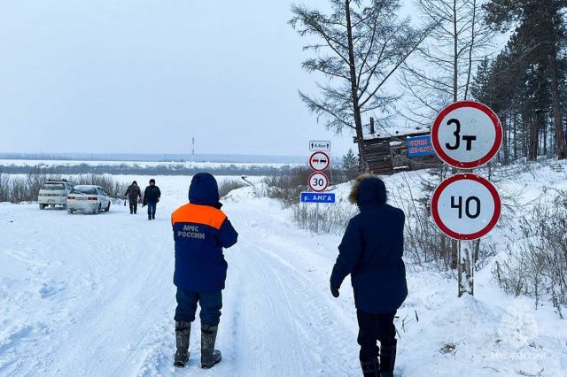 В Якутии разрешено движение по семи ледовым переправам