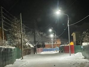 «Светлая столица»: 646 опор и 732 светильника установили в 2021 году в Якутске