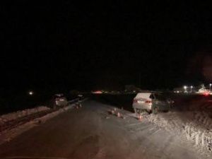 На дороге «Нам» столкнулись две Toyota Ipsum. Трое пострадавших