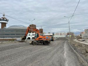 Движение по улице Ойунского планируют возобновить сегодня вечером