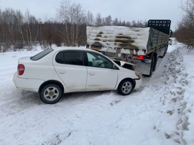 В Якутии автоледи устроила ДТП