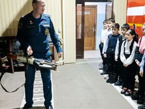 Уроки мужества среди подрастающего поколения