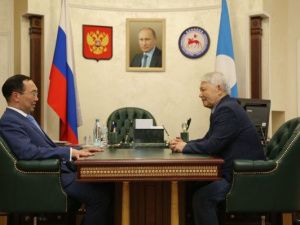 Айсен Николаев встретился с Михаилом Николаевым