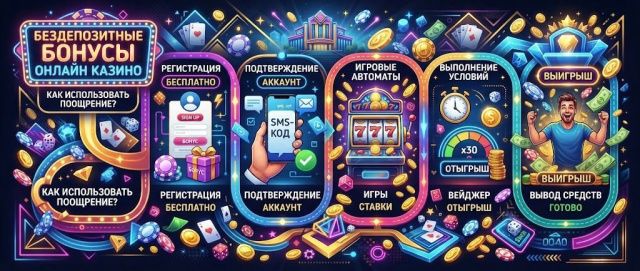 Бездепозитные бонусы онлайн казино: как использовать поощрение?