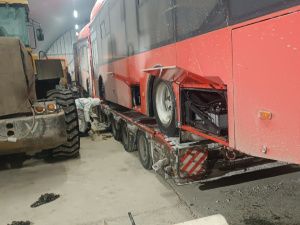 Первые Волгабасы доставили с автозавода в Нижний Бестях