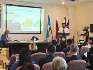 Работники управления гидрометеослужбы оценили пятилетнюю работу Окружной администрации города Якутска