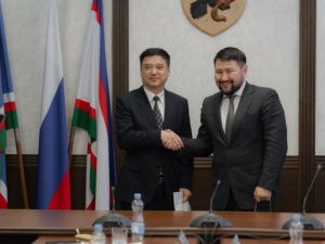 Евгений Григорьев обсудил вопросы дальнейшего сотрудничества с делегацией Народного Правительства города Хэйхэ КНР