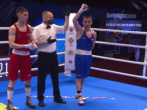 Якутянин Василий Егоров выиграл бой на командном Кубке России по боксу