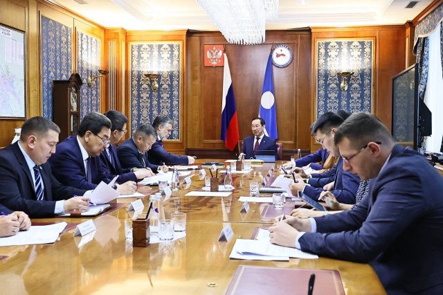 Ход строительства объектов рассмотрели на Штабе по экономическому развитию Якутии