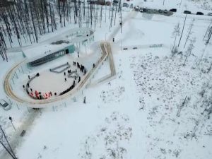 Новый парк в Ытык-Кюель открыли к спартакиаде по национальным видам спорта в Якутии