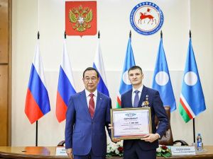 В Якутске чествовали Героя России Николая Евдокимова