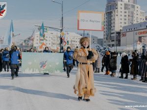 В Якутске состоялось шествие в национальных костюмах