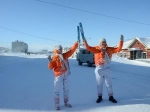 Огонь VIII игр «Дети Азии» прибыл в Булунский район