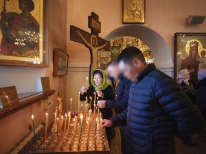 Осужденные к принудительным работам посетили Преображенский кафедральный собор