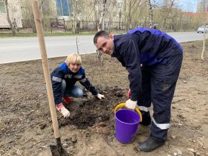 АО «Саханефтегазсбыт» поддержал акцию «Всероссийский день посадки леса»