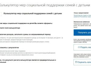 В Якутии семьи с детьми могут рассчитать меры поддержки с помощью специального сервиса