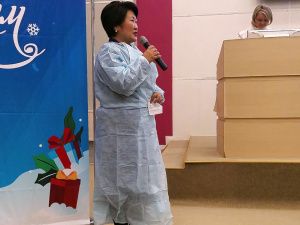 В Якутске прошла торжественная выписка детей, родившихся 1 января 2024 года